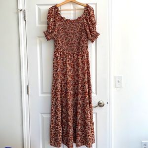 Max Studio Floral Maxi Dress.